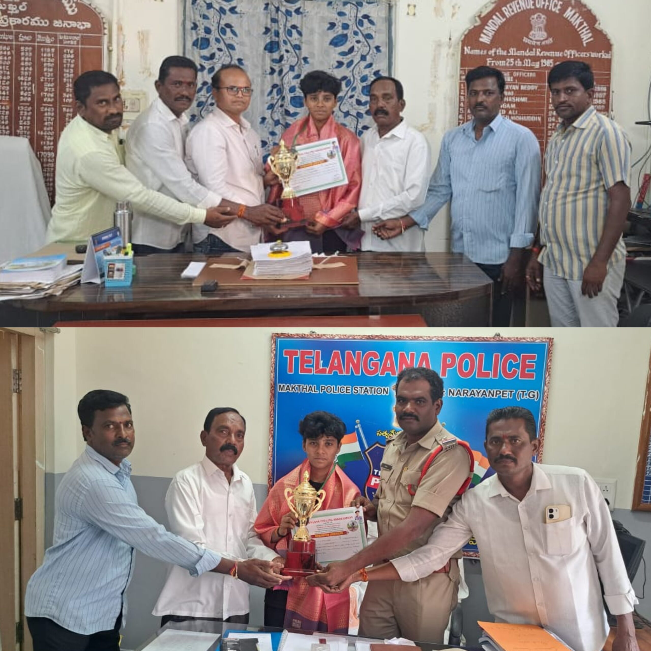 జాతీయస్థాయి మౌంటెన్ సైకిల్ పోటీలకు ఎంపికైన వడ్ల తేజస్విని