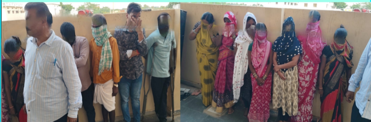 మక్తల్‌లో వ్యభిచార కార్యకలాపాలపై పోలీసుల దాడి