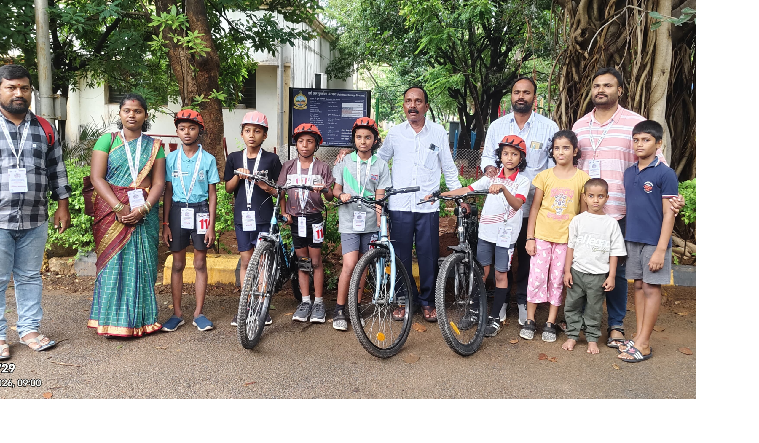 క్రీడా ప్రతిభతో జాతీయస్థాయి సైక్లింగ్ సర్టిఫికెట్స్ పొందిన నారాయణపేట జిల్లా క్రీడాకారులు